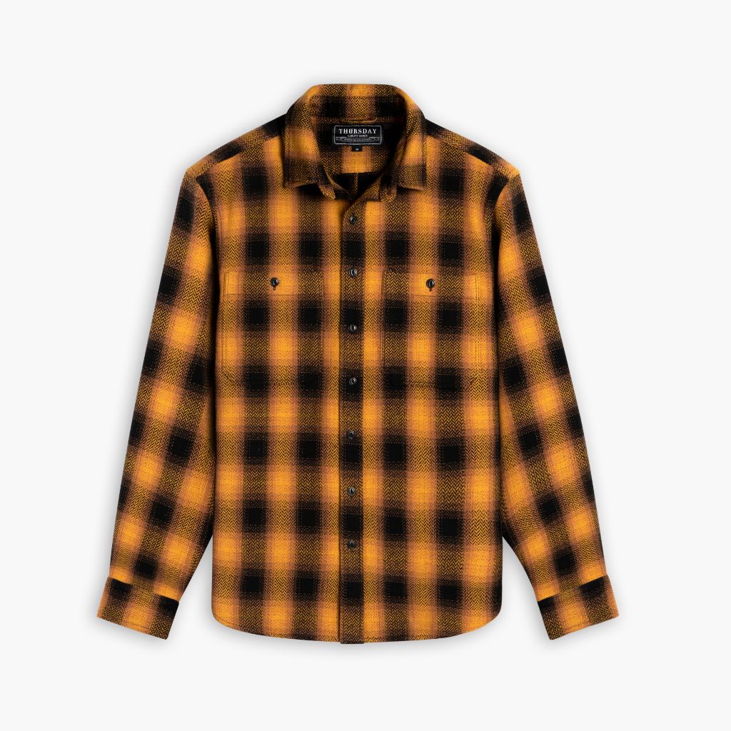 1024x1024-BuffaloCheckShirt-DesertSun-121024-Front Buffalo Check Shirt | Desert Sun - Image 1