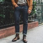 Men's Classic Leather Belt | Walnut - Image 6