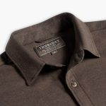 Everyday Button-Down Shirt | Brown (Two Pocket) - Image 4