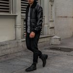 [S] Flight Jacket | Black - Image 3