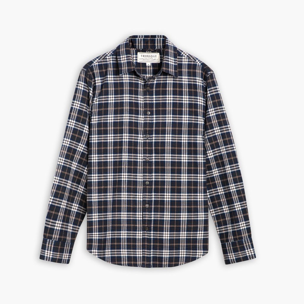 1024x1024-ForeverFlannel-DarkTruffle-091024-Front Forever Flannel Shirt | Dark Truffle - Image 1