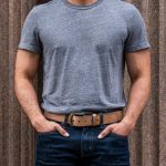 Men's Heritage Leather Belt | Natural - Image 4