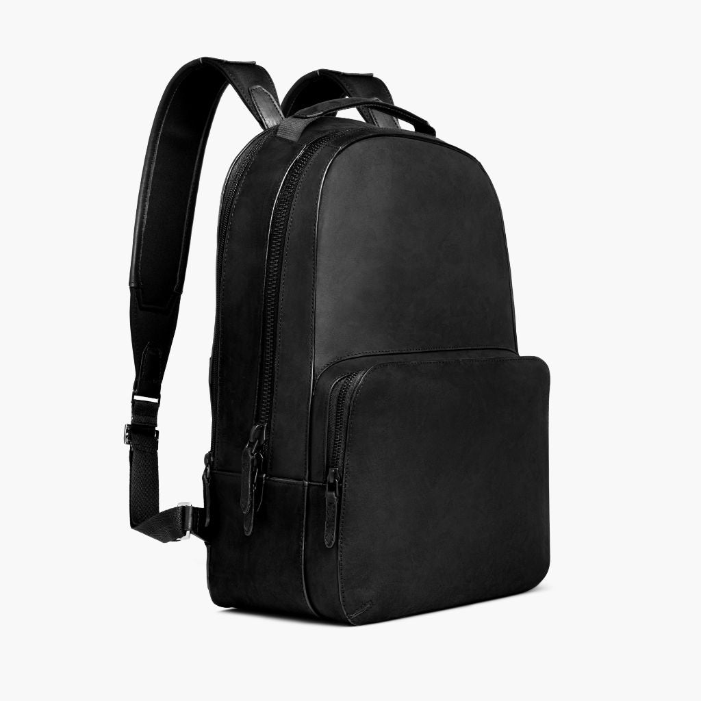1024x1024-Men-Backpack-BlackMatte-082324-3.4Straps Perfecto Backpack | Black Matte - Image 1