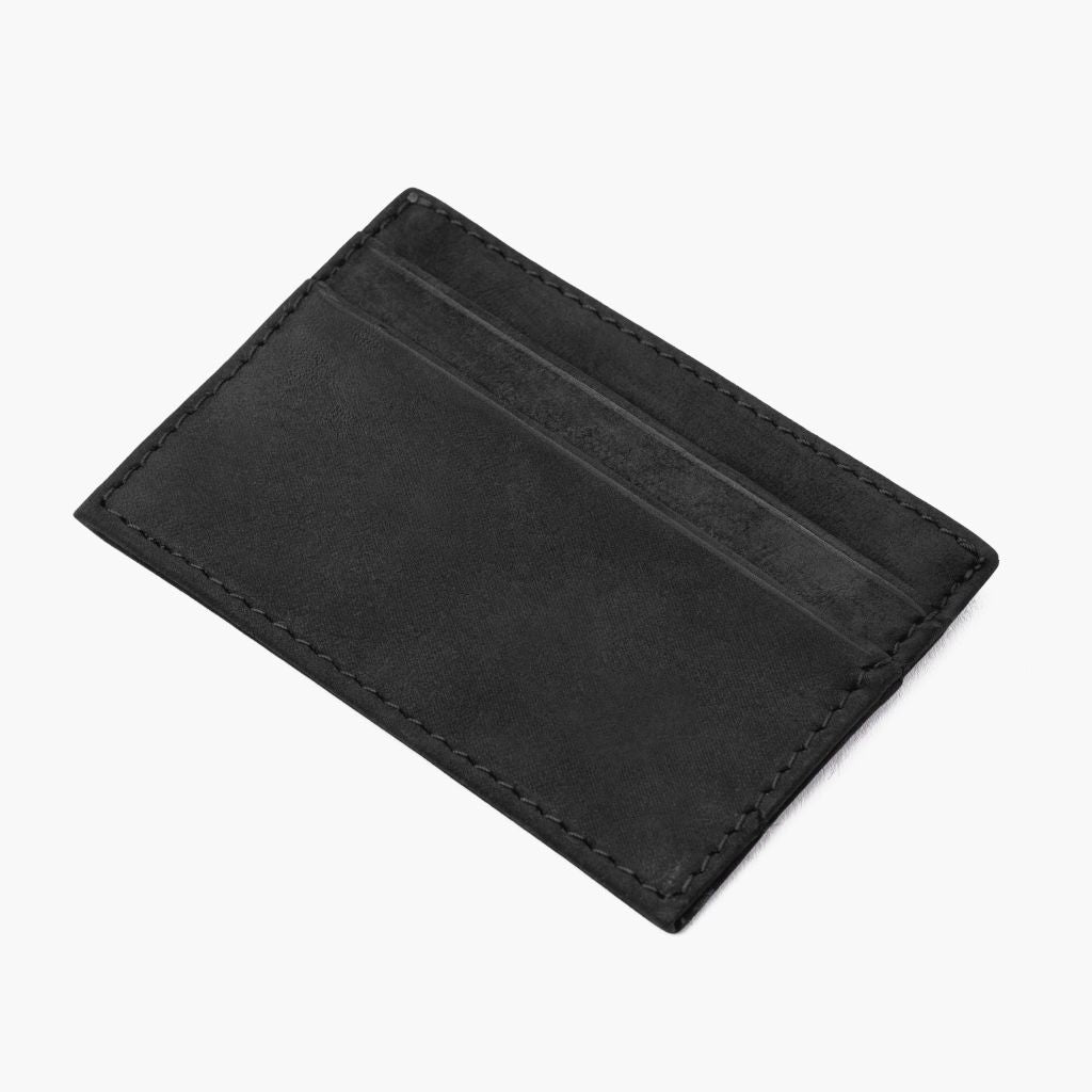 1024x1024-Men-CardHolder-BlackMatte-060525-3.4 Leather Card Holder | Black Matte - Image 1