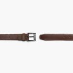 Men's Classic Leather Belt | Mocha - Image 3