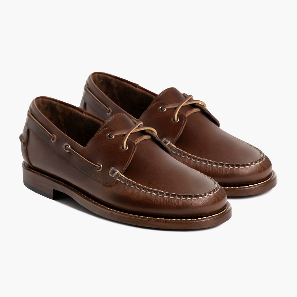 1024x1024-Men-HandsewnLoafer-Brown-071123-3.4 Handsewn Loafer | Brown - Image 1