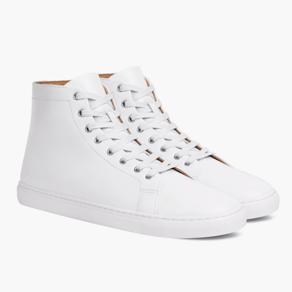 1024x1024-Men-HighTop-White-011722-3.4_f1f1c50d-386e-4d38-b122-8ec04386b271 Premier High Top | White - Image 1