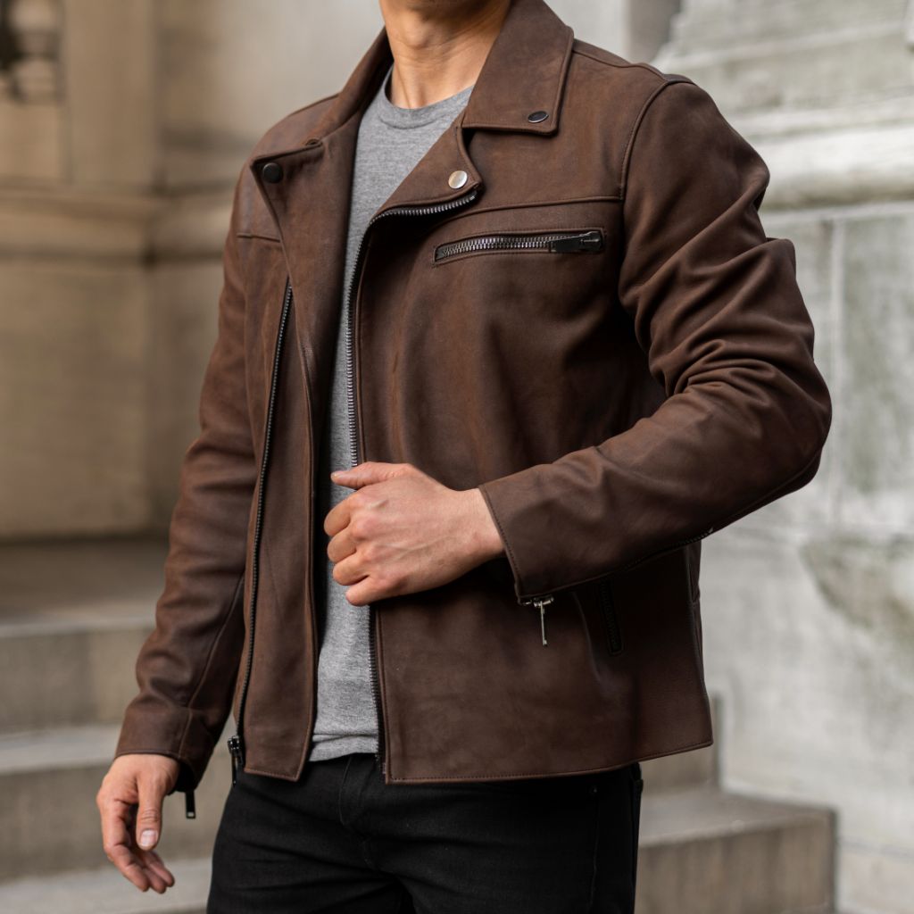1024x1024-Men-Moto-Tobacco-050322-1 Motorcycle Jacket | Tobacco - Image 1