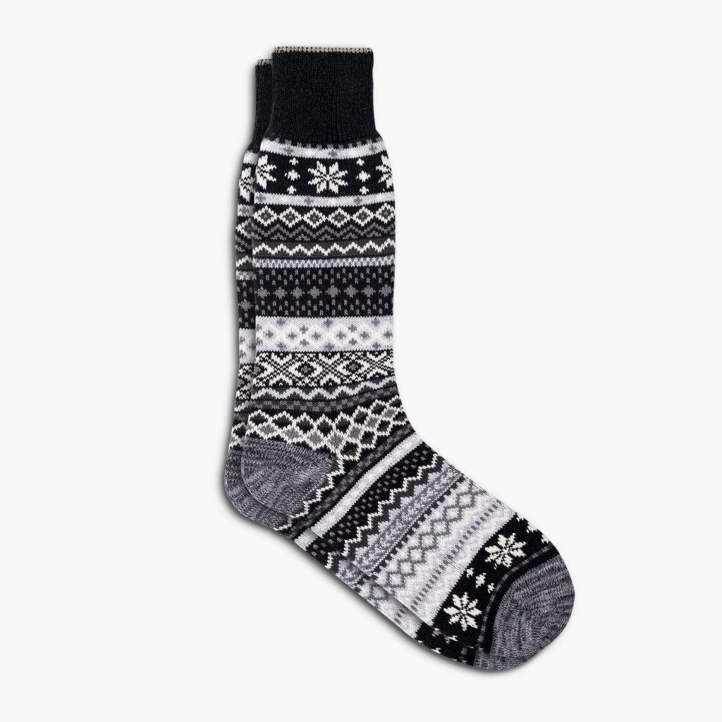 1024x1024-Men-Norwegian-Black-1 Men's Norwegian Sock | Black - Image 1