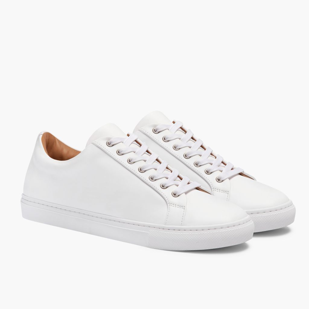 1024x1024-Men-Premier-LowTop-White-BlindEyelets-121423-3.4_2_d6a66449-1bb1-4a82-967c-988e740e55e5 Women's Premier Low Top | White - Image 1