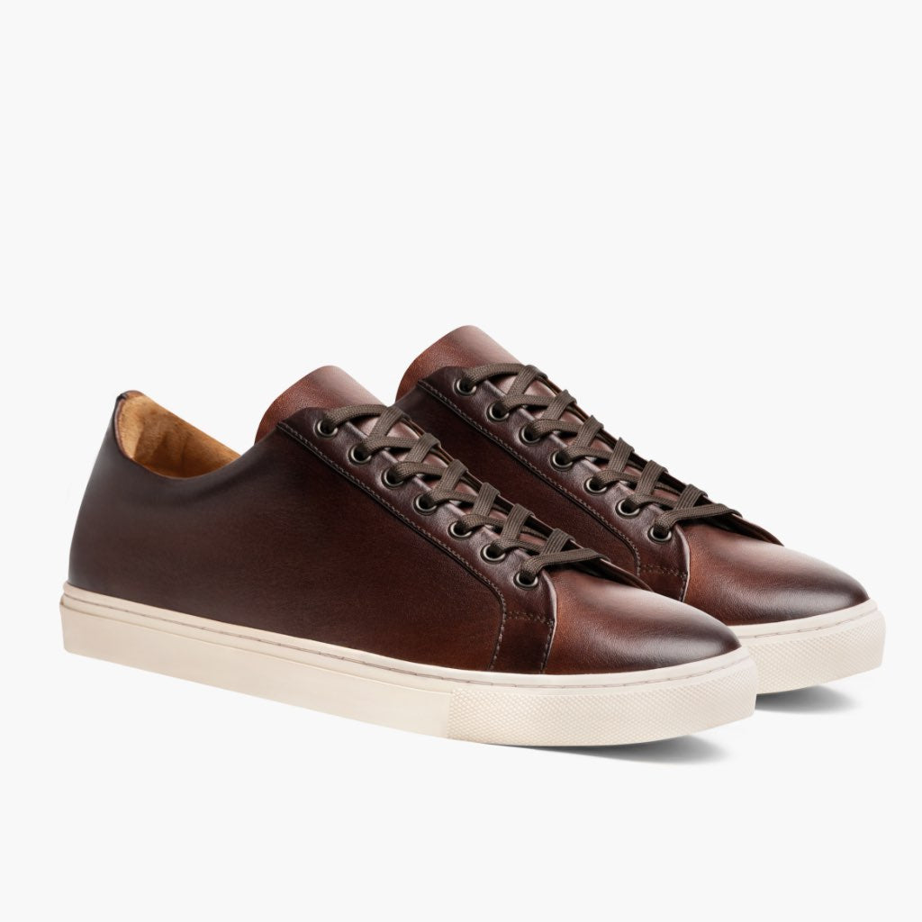 1024x1024-Men-PremierLowTop-Coffee-3.4 Premier Low Top | Coffee - Image 1