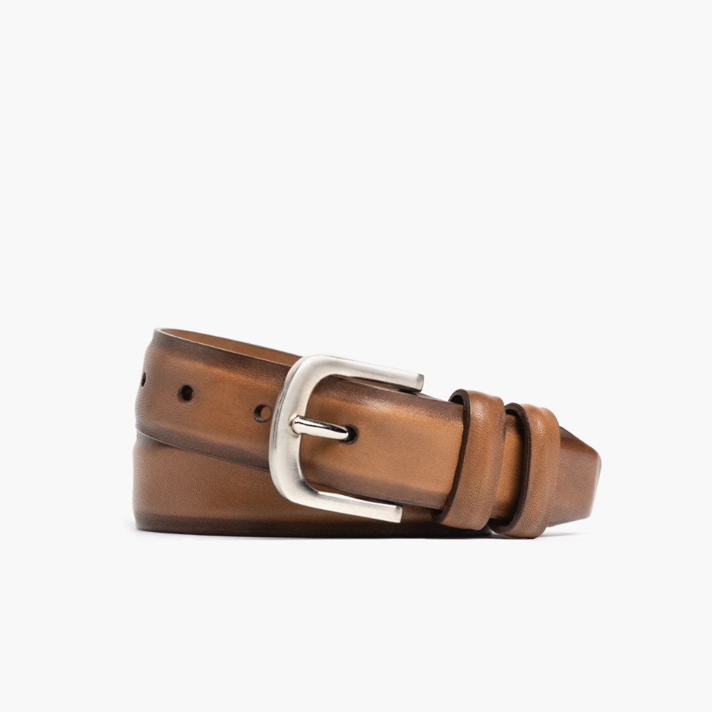 1024x1024-Men-RefinedBelt-Toffee-060221-Straight Men's Refined Leather Belt | Toffee - Image 1