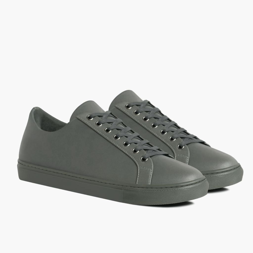 1024x1024-Men-Sneakers-Premier-LowTop-Grey-072722-3.4 Premier Low Top | Grey - Image 1