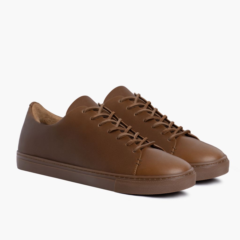 1024x1024-Men-Sneakers-Premier-LowTop-Hickory-063022-3.4 Premier Low Top | Hickory Vachetta - Image 1