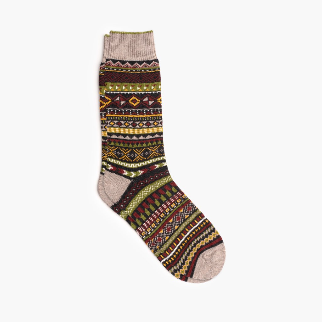 1024x1024-Men-Sodello-Tribal-Tortoise-080921-1 Men's Geo Sock | Tortoise - Image 1