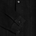 Denim Trucker Jacket | Pitch Black - Image 7