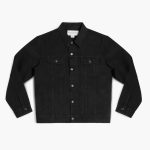 Denim Trucker Jacket | Pitch Black - Image 4