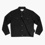 Denim Trucker Jacket | Pitch Black - Image 5