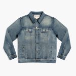 Denim Trucker Jacket | Washed Indigo - Image 4
