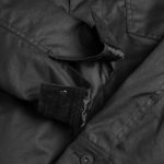 Waxed Canvas Field Jacket | Black - Image 8