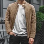 [S] Racer Jacket | Taupe - Image 8