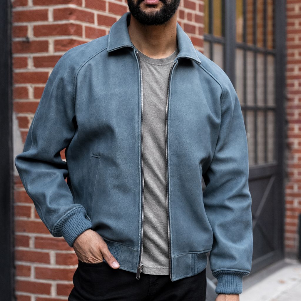 1024x1024-Mens-MajorLeague-Blue-120624-1 Major League Jacket | Blue Textured - Image 1