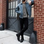 Major League Jacket | Blue Textured - Image 3