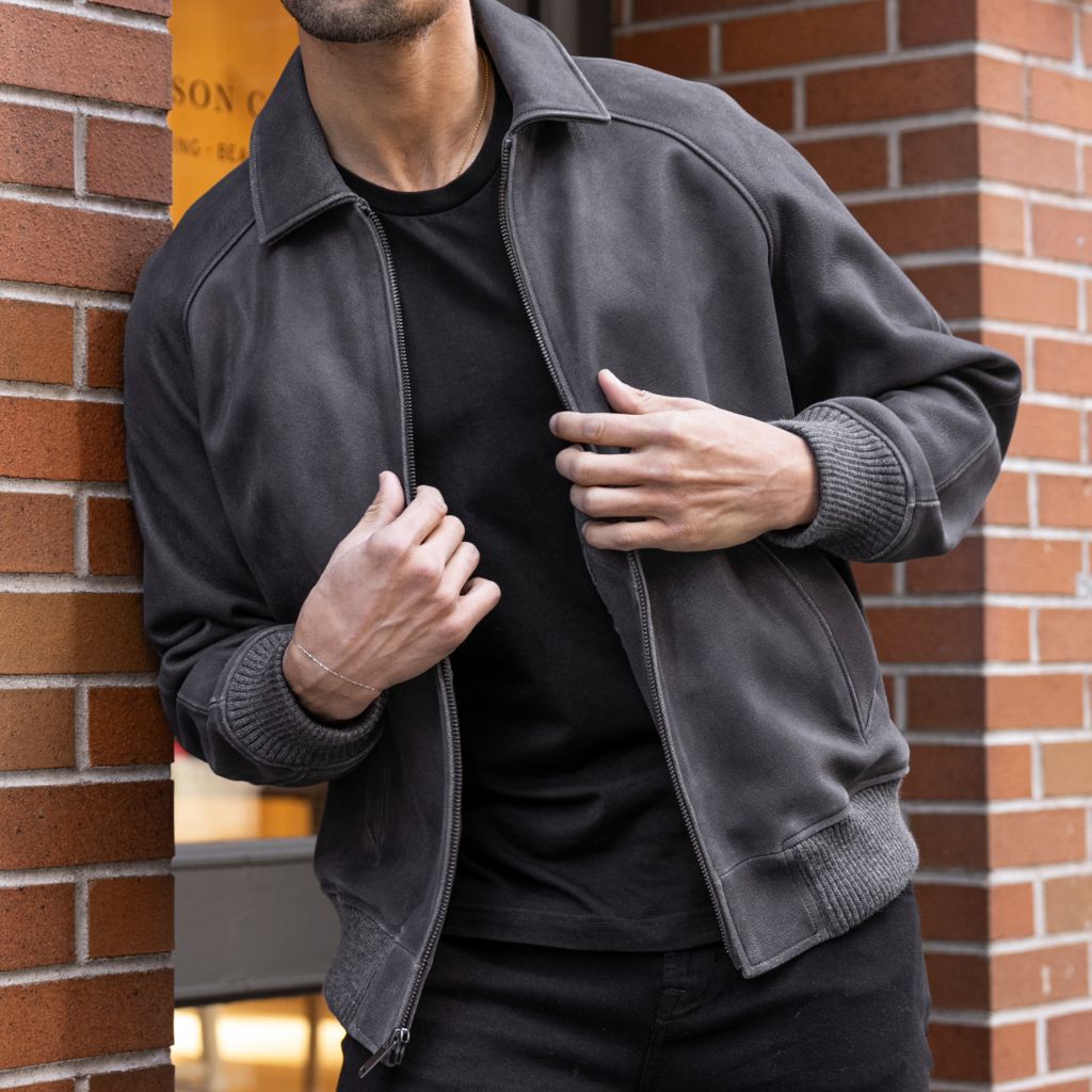 1024x1024-Mens-MajorLeague-Grey-122424-1 Major League Jacket | Grey Textured - Image 1