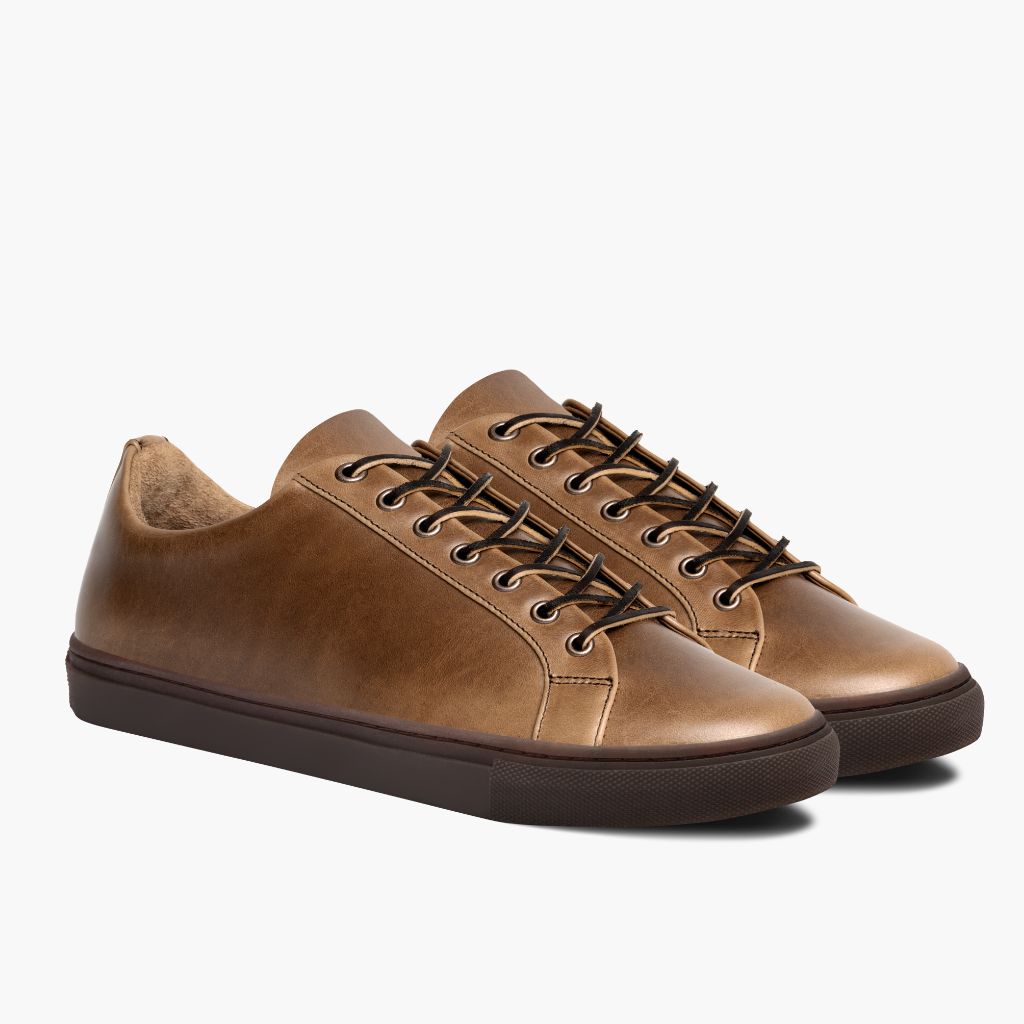 1024x1024-Mens-Premier-LowTop-Natural-102523-3.4 Premier Low Top | Natural - Image 1
