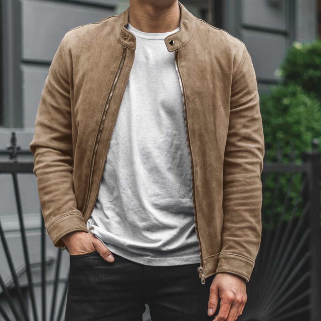1024x1024-Mens-RacerJacket-Taupe-011624-2_23eefbf7-682a-4783-83f0-bfe86e662bda Racer Jacket | Taupe - Image 1