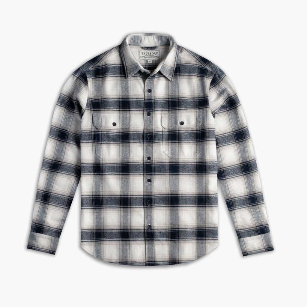 1024x1024-Mens-Shirts-SummitFlannel-CoastalBlue-110123-Front Summit Flannel Shirt | Coastal Blue - Image 1