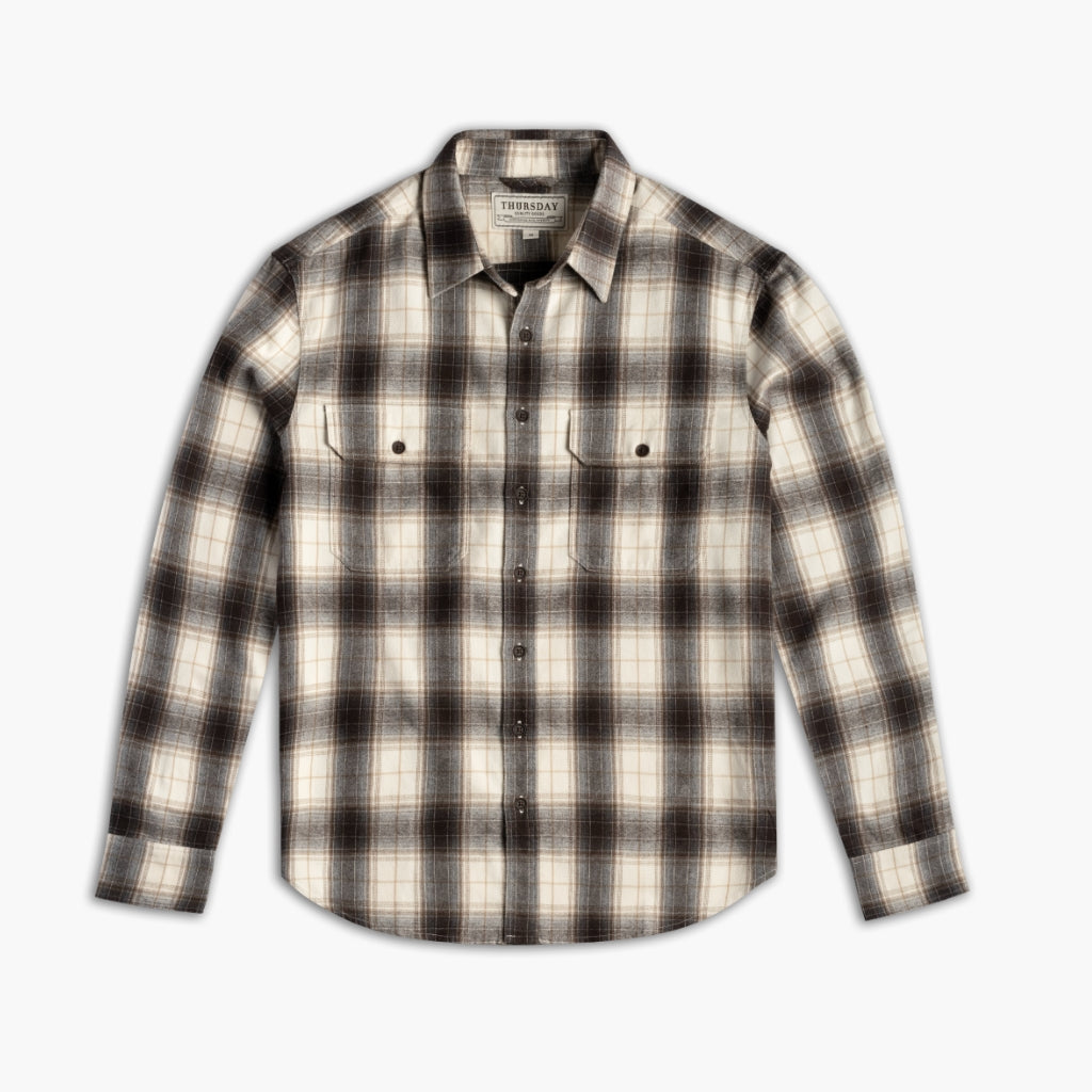 1024x1024-Mens-Shirts-SummitFlannel-Yellowstone-110123-Front Summit Flannel Shirt | Yellowstone - Image 1
