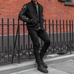 Varsity Jacket | Black - Image 3
