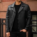 [S] Motorcycle Jacket | Black - Image 2