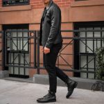 [S] Motorcycle Jacket | Black - Image 3