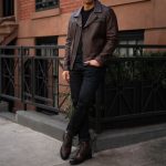 [S] Motorcycle Jacket | Old English - Image 3