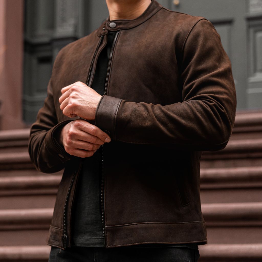 1024x1024-Racer-Tobacco-BrassHardware-030824-1 Racer Jacket | Tobacco (Brass Hardware) - Image 1