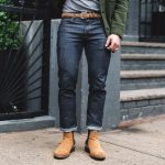 Men's Refined Leather Belt | Cognac Suede - Image 6