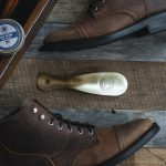 Cobbler's Choice Metal Shoe Horn | Brushed Brass - Image 3