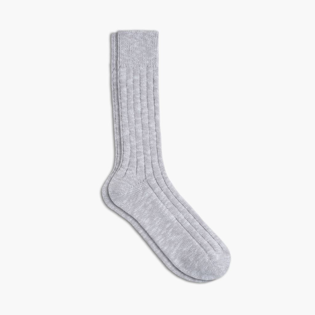 1024x1024-Sodello-Classic-HeatherGrey-1_8a9f73d5-3f99-4755-8f40-c03b85051559 Women's Classic Boot Sock | Heather Grey - Image 1