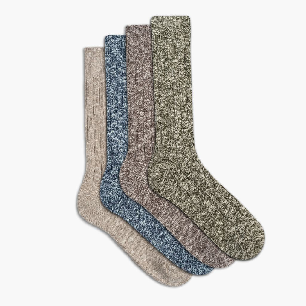 1024x1024-Sodello-ClassicBootSock-Essential-4Pack-041025 Men's Classic Boot Sock | All-Purpose Pack - Image 1