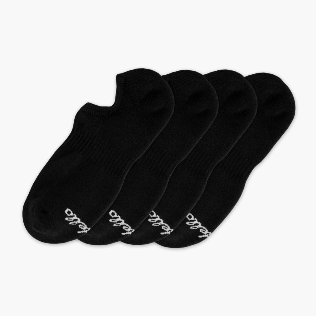 1024x1024-Sodello-NoShow-Black-4Pack-092723-1_7aaa9470-537b-4d30-bacc-ac26e2a0cff2 Women's Classic No Show Sock | Black 4-Pack - Image 1