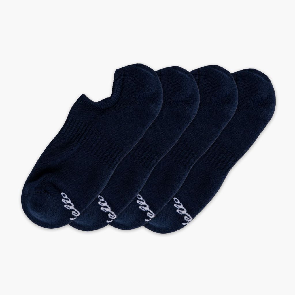 1024x1024-Sodello-NoShow-Navy-4Pack-092723-1_a3cdf816-413d-4d2c-aadc-b0c364b9ba92 Women's Classic No Show Sock | Navy 4-Pack - Image 1