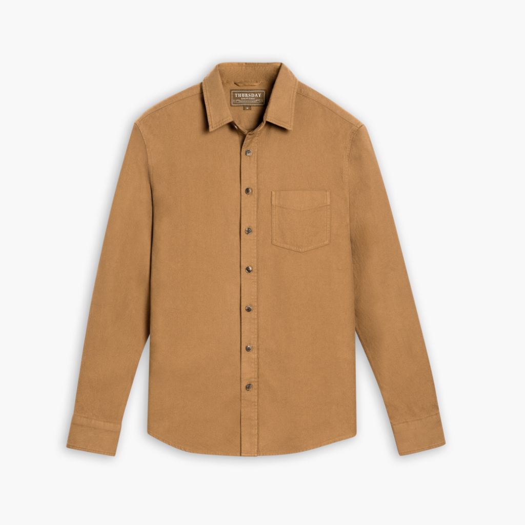 1024x1024-SolidShirt-Coyote-100924-Front Solid Shirt | Coyote - Image 1