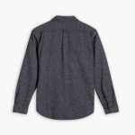Summit Flannel Shirt | Blue Herringbone - Image 2