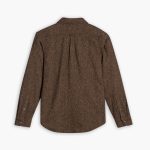 Summit Flannel Shirt | Brown Herringbone - Image 2