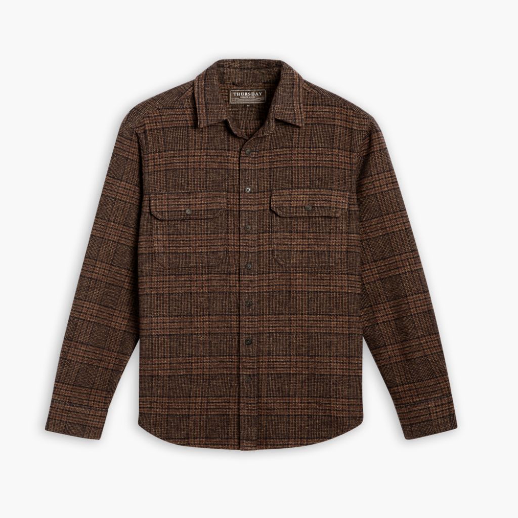 1024x1024-SummitFlannel-Sequoia-101824-Front Summit Flannel Shirt | Sequoia - Image 1