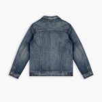 Denim Trucker Jacket | Faded Indigo - Image 6