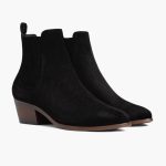 [S] Dreamer Bootie | Black Suede - Image 2