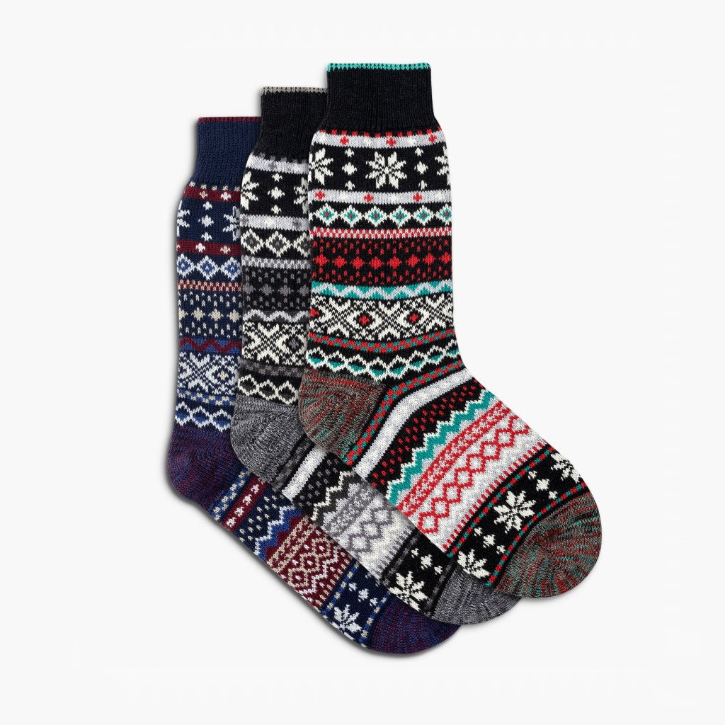 1024x1024-Women-Norwegian-3Pack-1 Women's Norwegian Sock | 3-Pack - Image 1